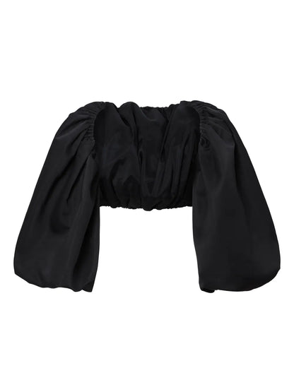 Momoko Peplum-Hem Top