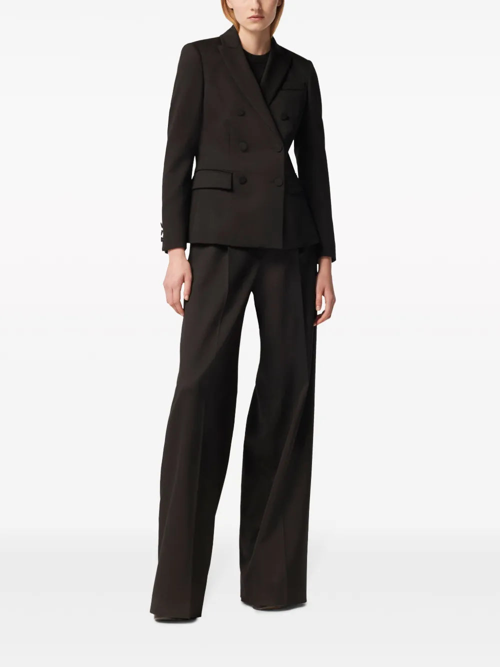 Indiana Twill Double-Breasted Blazer