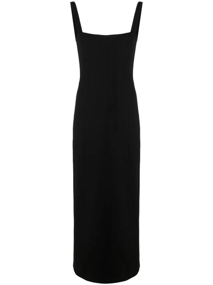 Cut-Out Sweetheart-Neck Maxi Dress