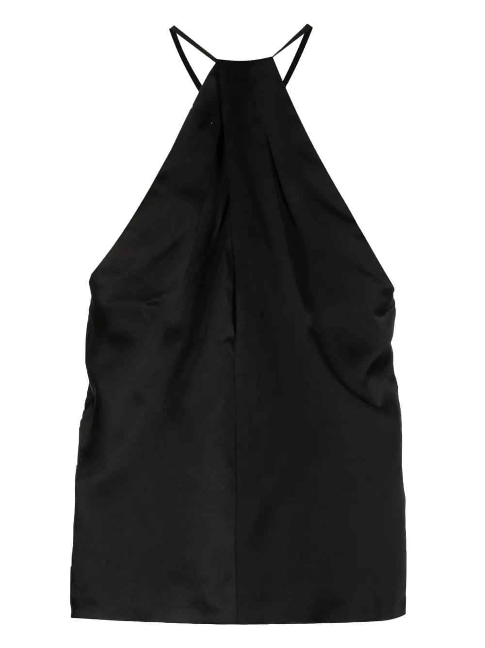 Edwige Halterneck Silk Top
