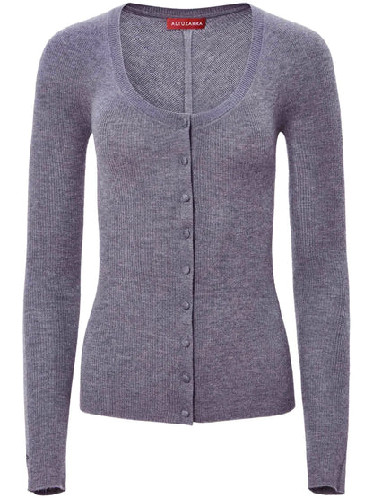 Jones Logo-Embroidered Cashmere Cardigan
