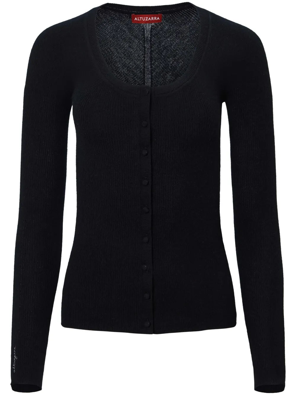 Jones Logo-Embroidered Cashmere Cardigan
