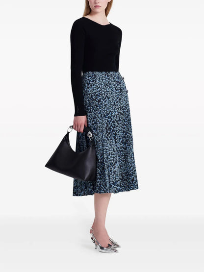 Lee Logo-Embroidered Cashmere Jumper