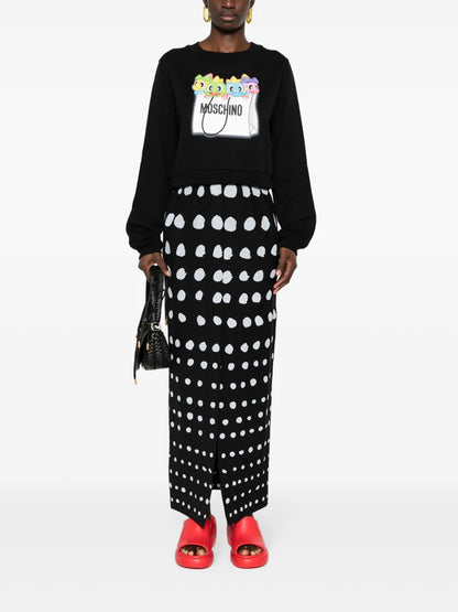 Dragon Bag-Print Sweatshirt