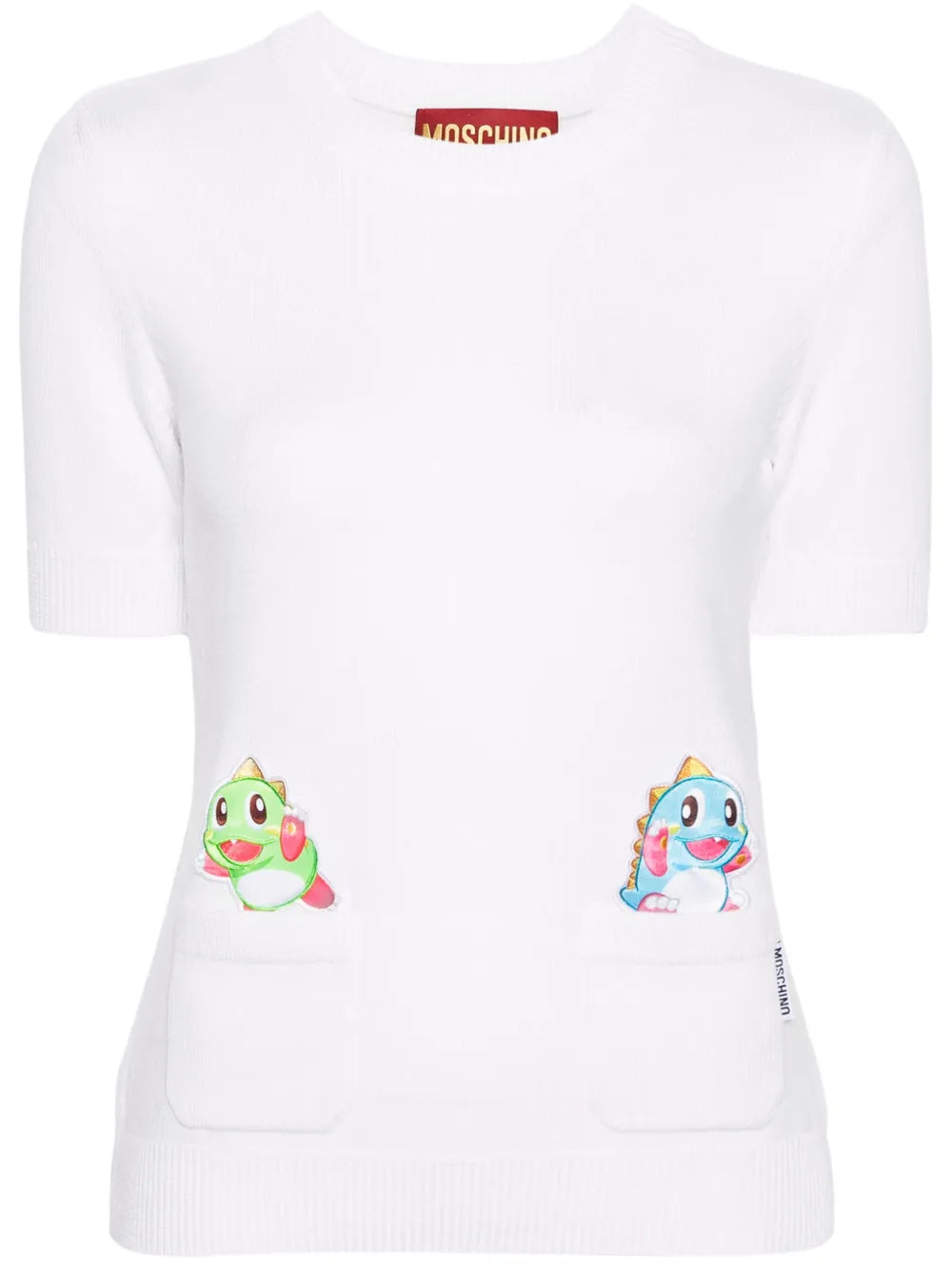 Logo-Tag Short-Sleeve Top