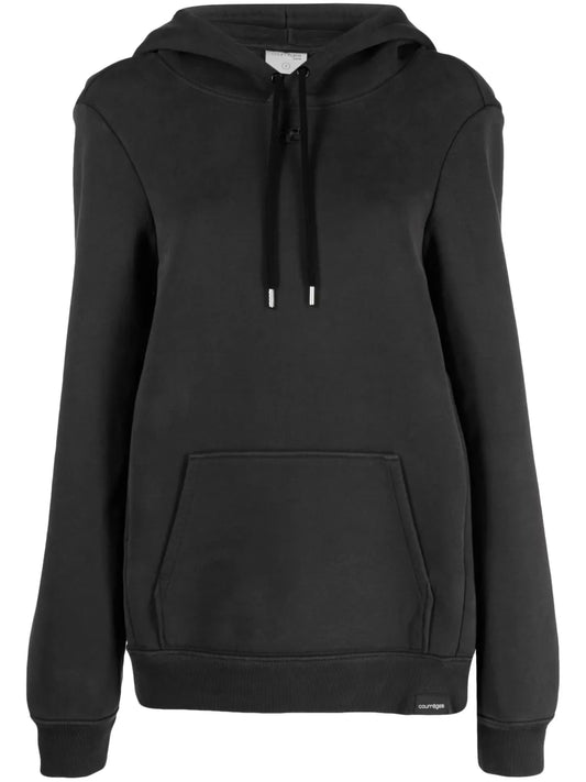Logo-Embroidered Cotton Hoodie