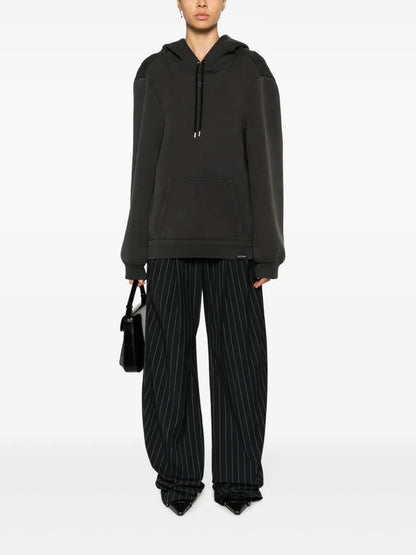 Logo-Embroidered Cotton Hoodie