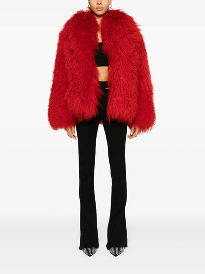 Cut-Out Flared Trousers