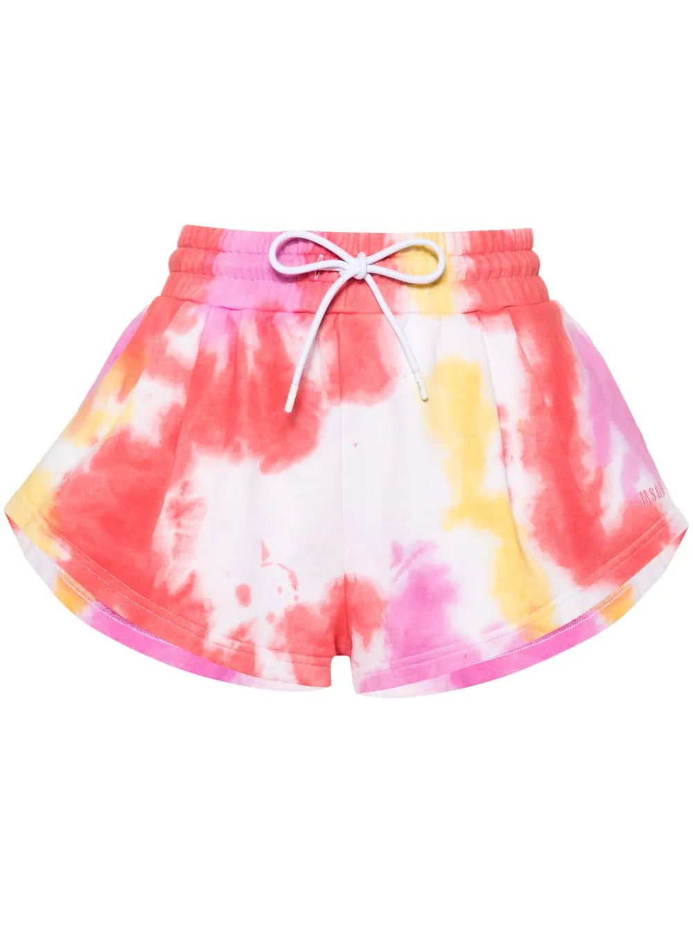 Embroidered-Logo Shorts