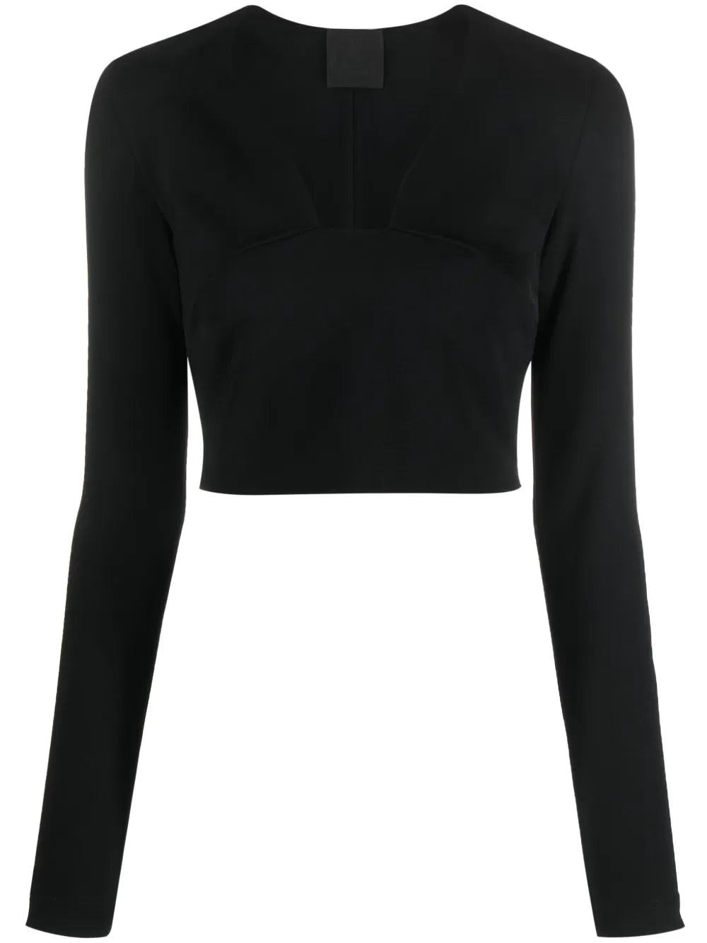 Square-Neck Cropped Top