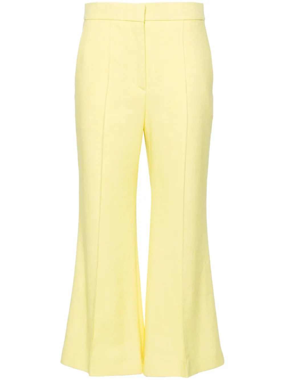 Mid-Rise Cropped Trousers