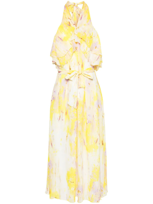 Floral-Print Maxi Dress