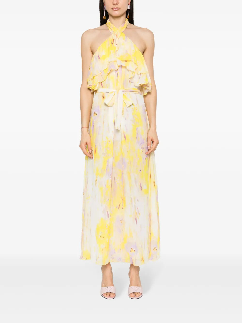 Floral-Print Maxi Dress