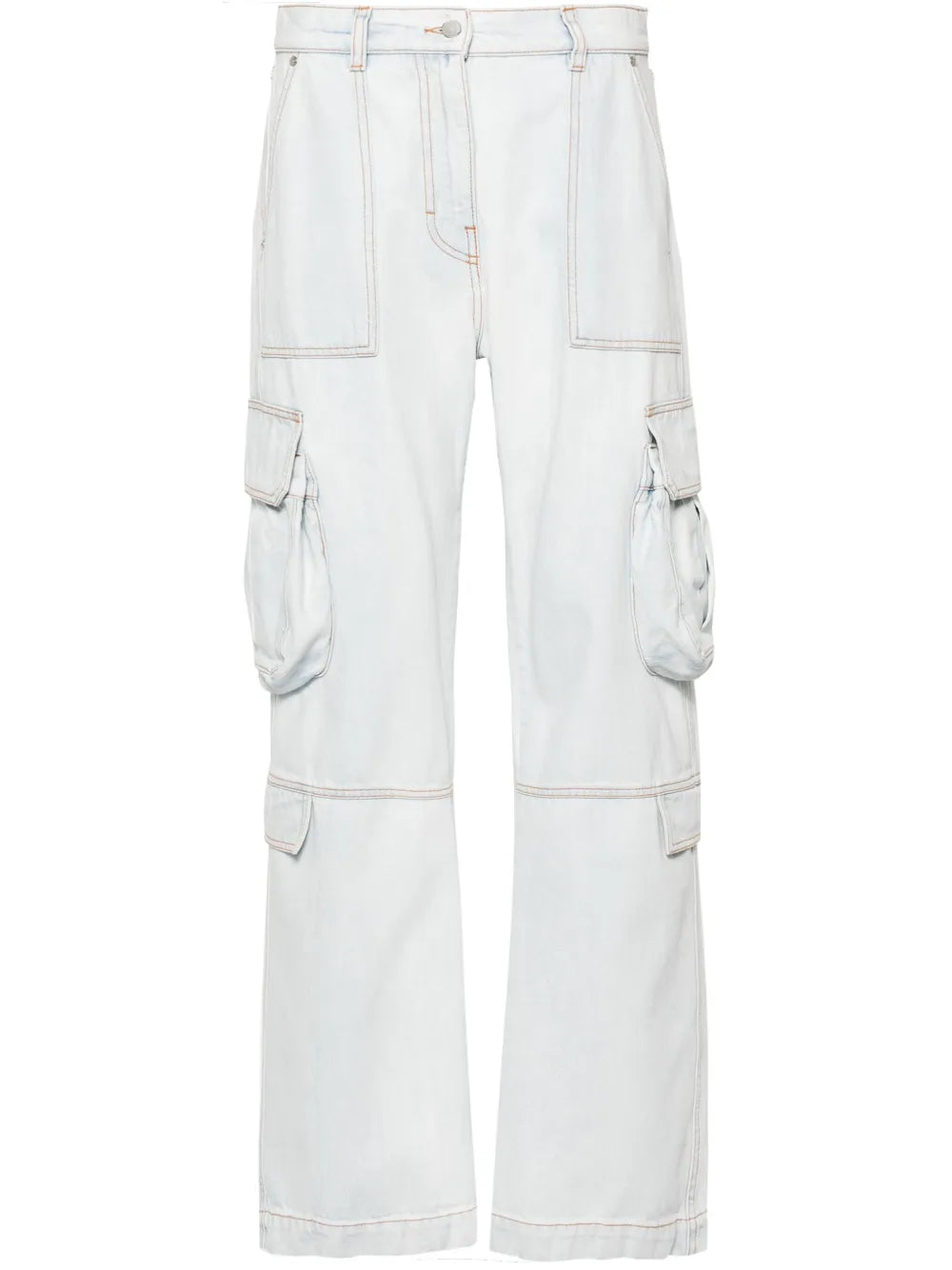 Mid-Rise Straight-Leg Jeans