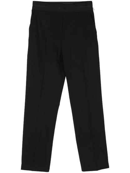 Tapered Virgin Wool Trousers