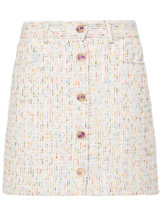 Bouclé Mini Skirt