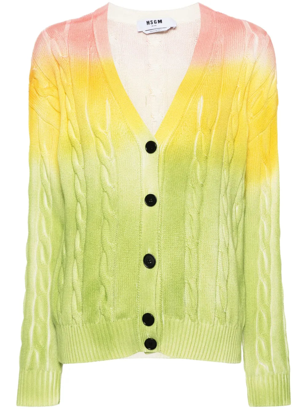 Cable-Knit Cardigan