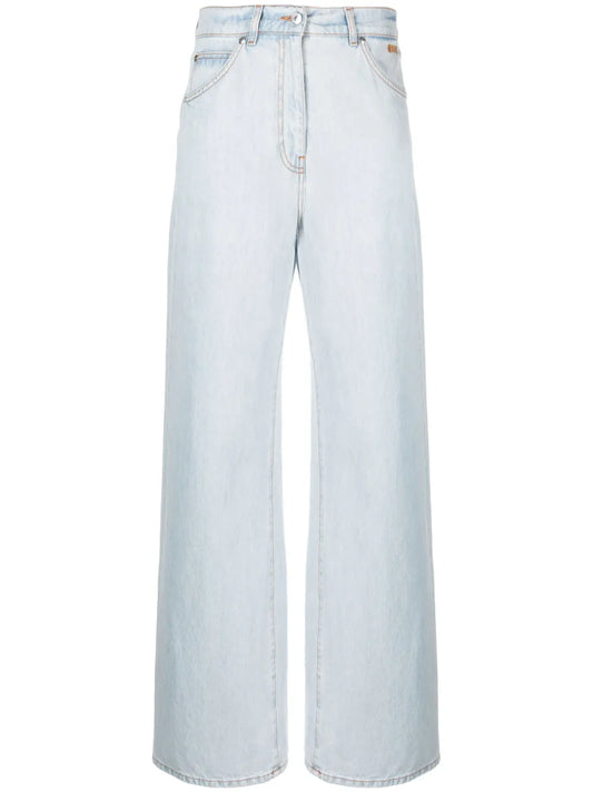 High-Rise Wide-Leg Jeans