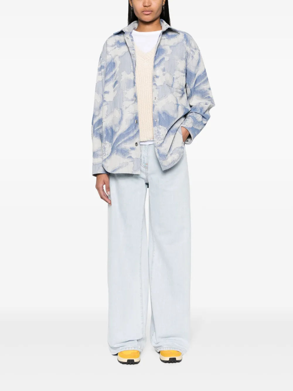 High-Rise Wide-Leg Jeans