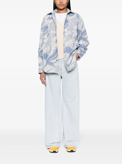 High-Rise Wide-Leg Jeans