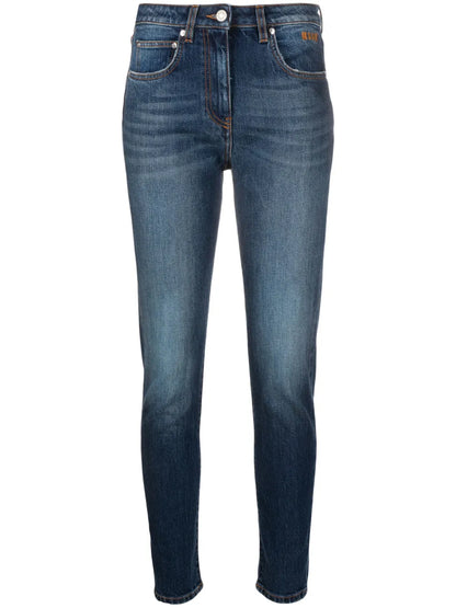 High-Rise Skinny Jeans