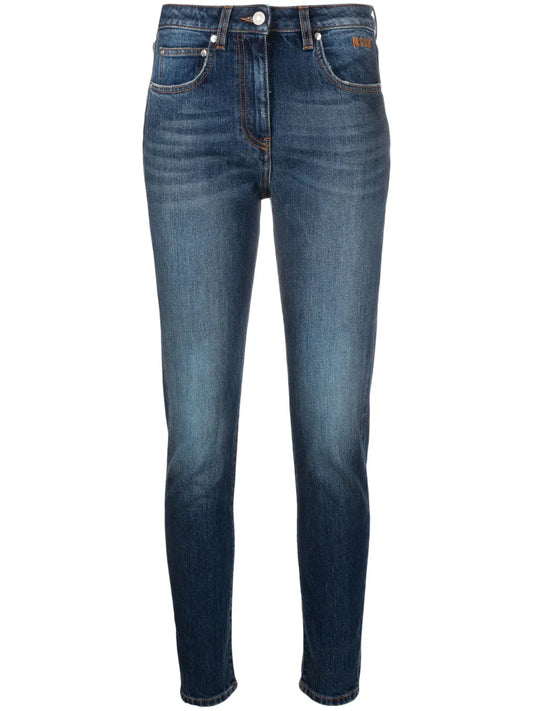 High-Rise Skinny Jeans