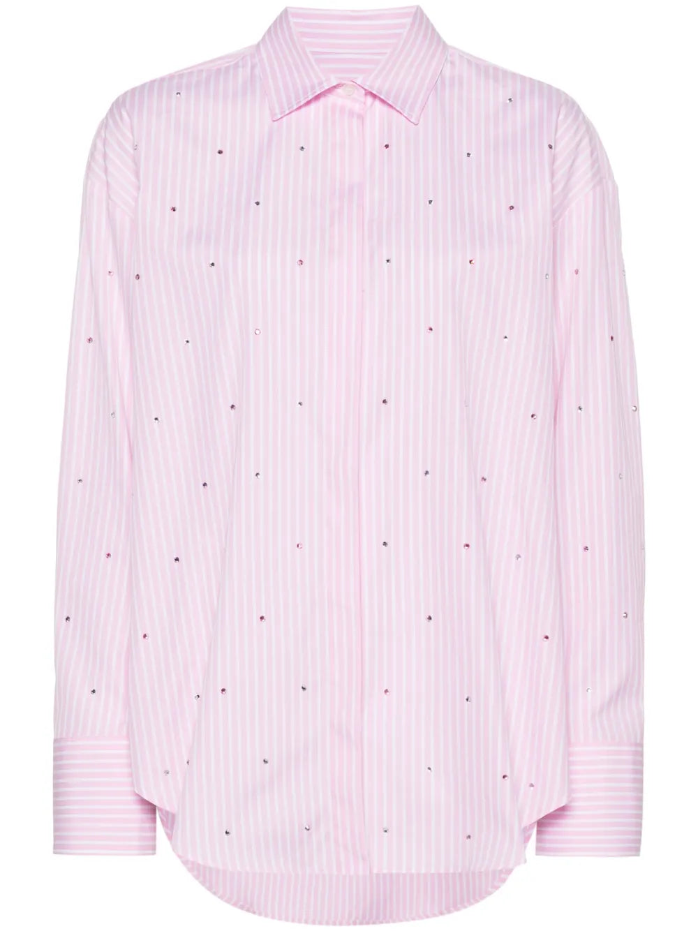 Rhinestone-Embellished Shirt