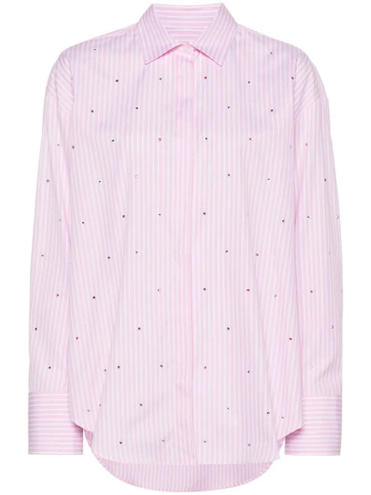 Rhinestone-Embellished Shirt