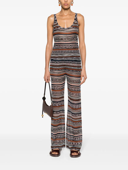Striped Ribbed Tank Top