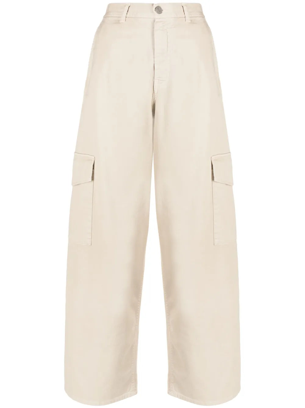 Straight-Leg Cargo Trousers
