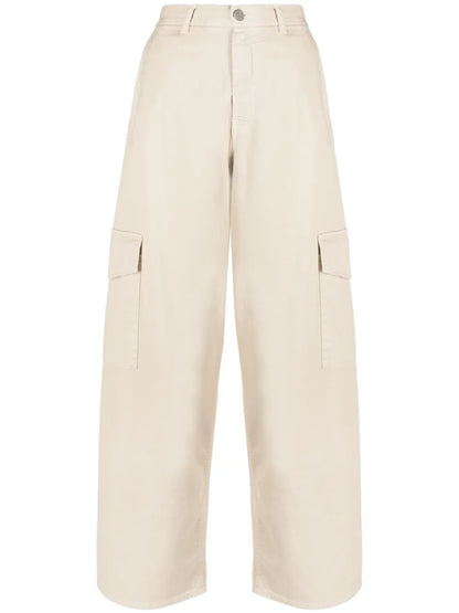 Straight-Leg Cargo Trousers