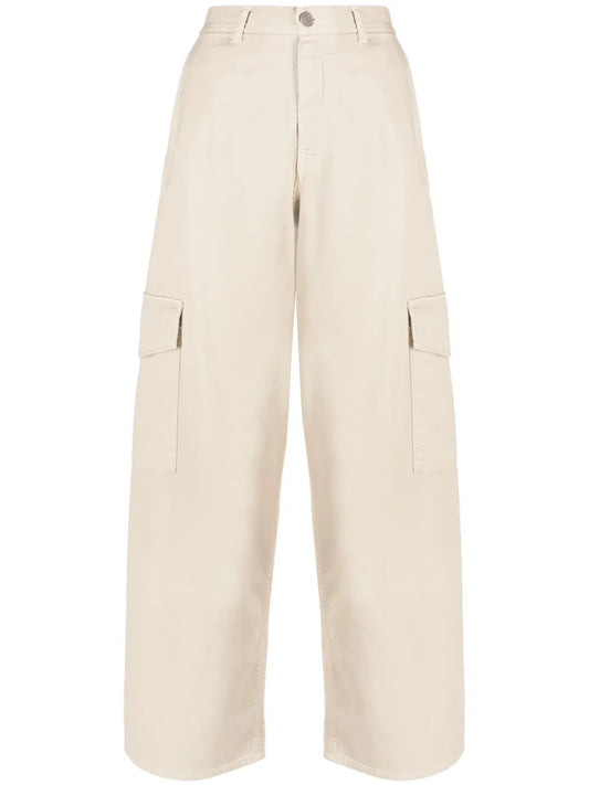 Straight-Leg Cargo Trousers