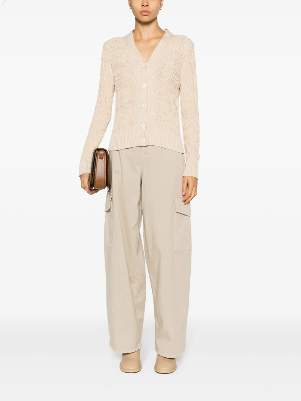 Straight-Leg Cargo Trousers