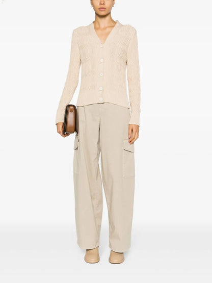 Straight-Leg Cargo Trousers