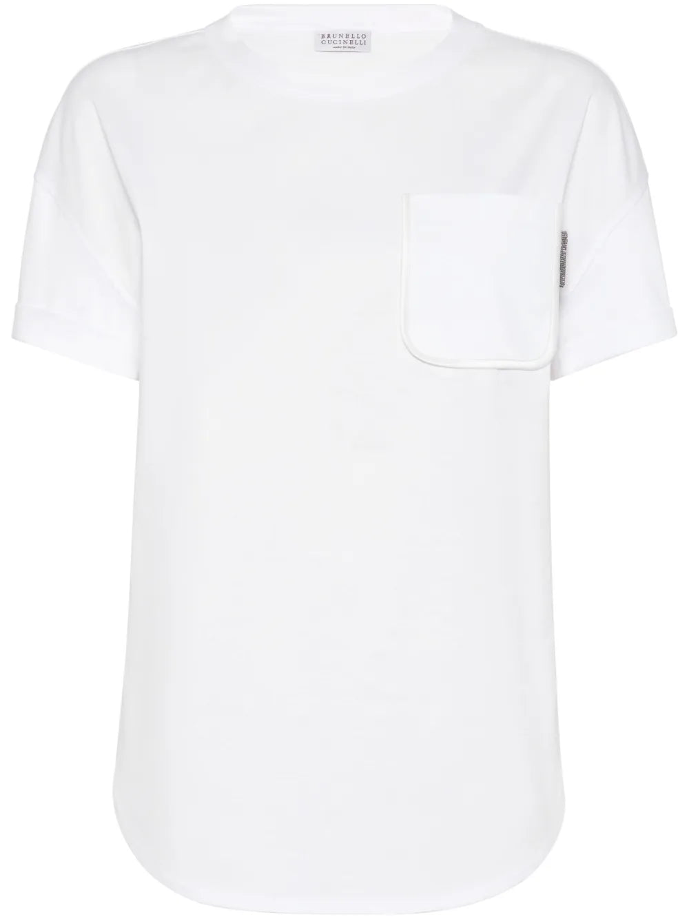 Crew-Neck Cotton T-Shirt
