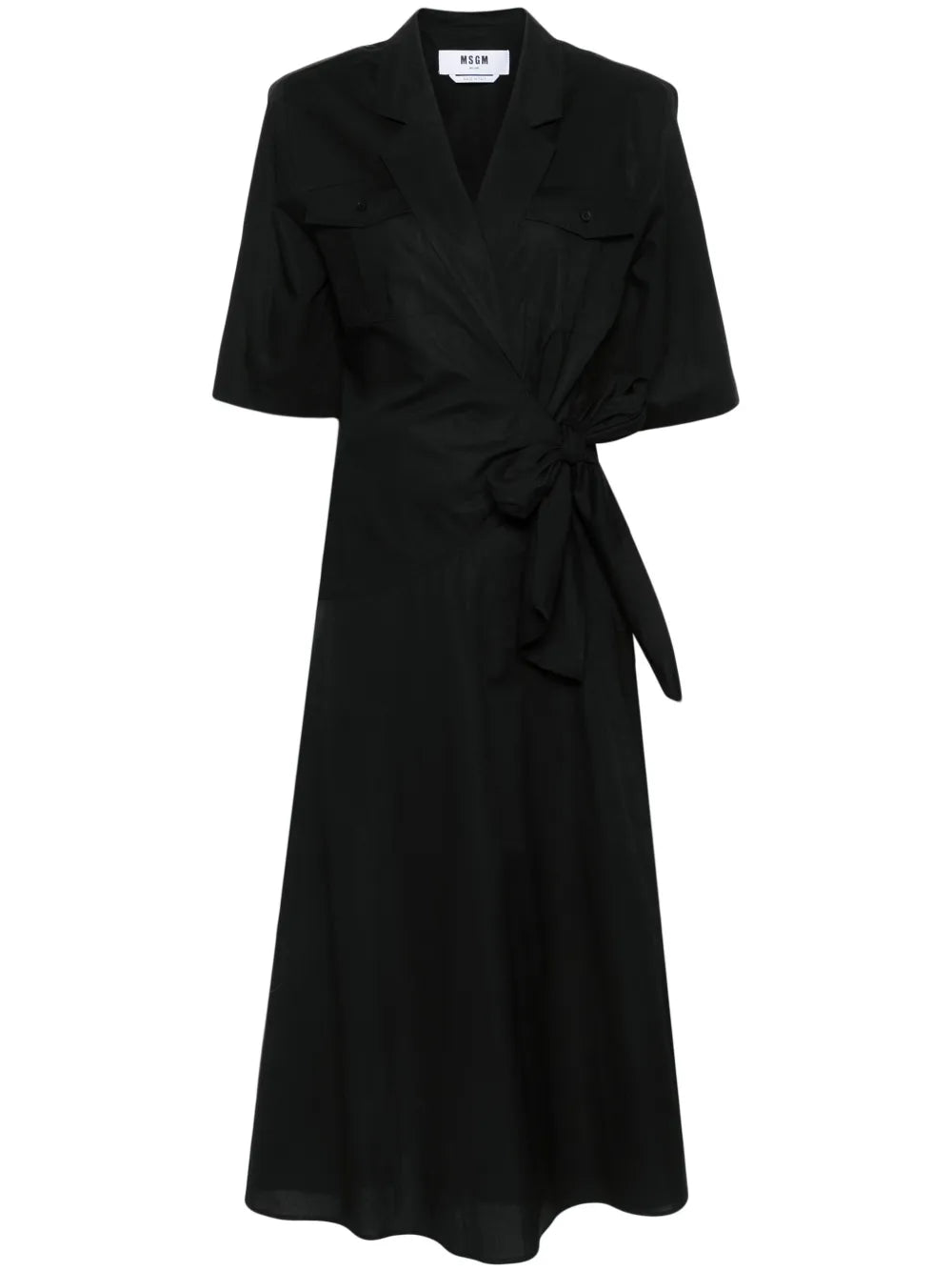 Wraparound Midi Dress