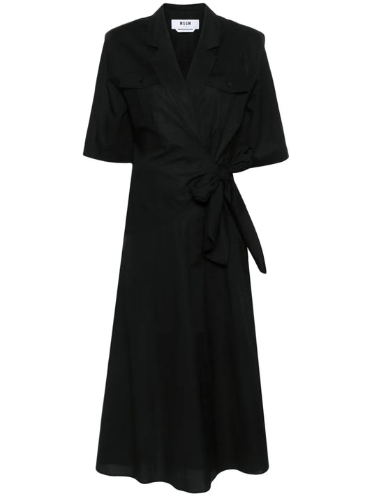 Wraparound Midi Dress