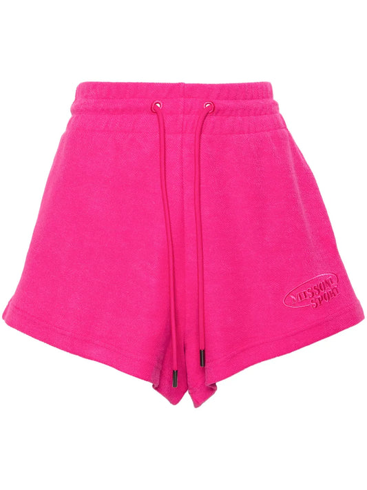 Logo-Embroidered Cotton Shorts