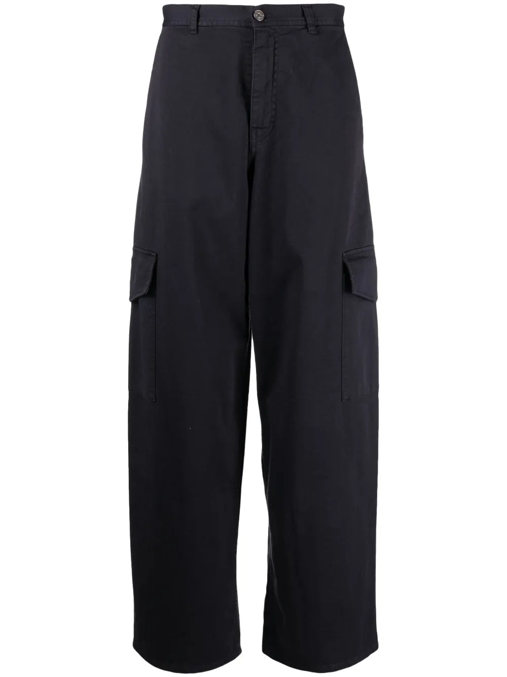 Straight-Leg Cargo Trousers