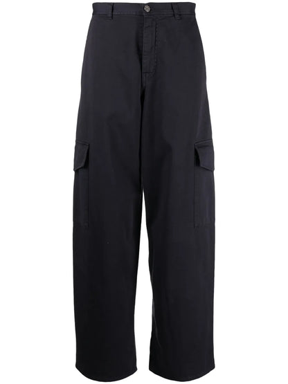 Straight-Leg Cargo Trousers
