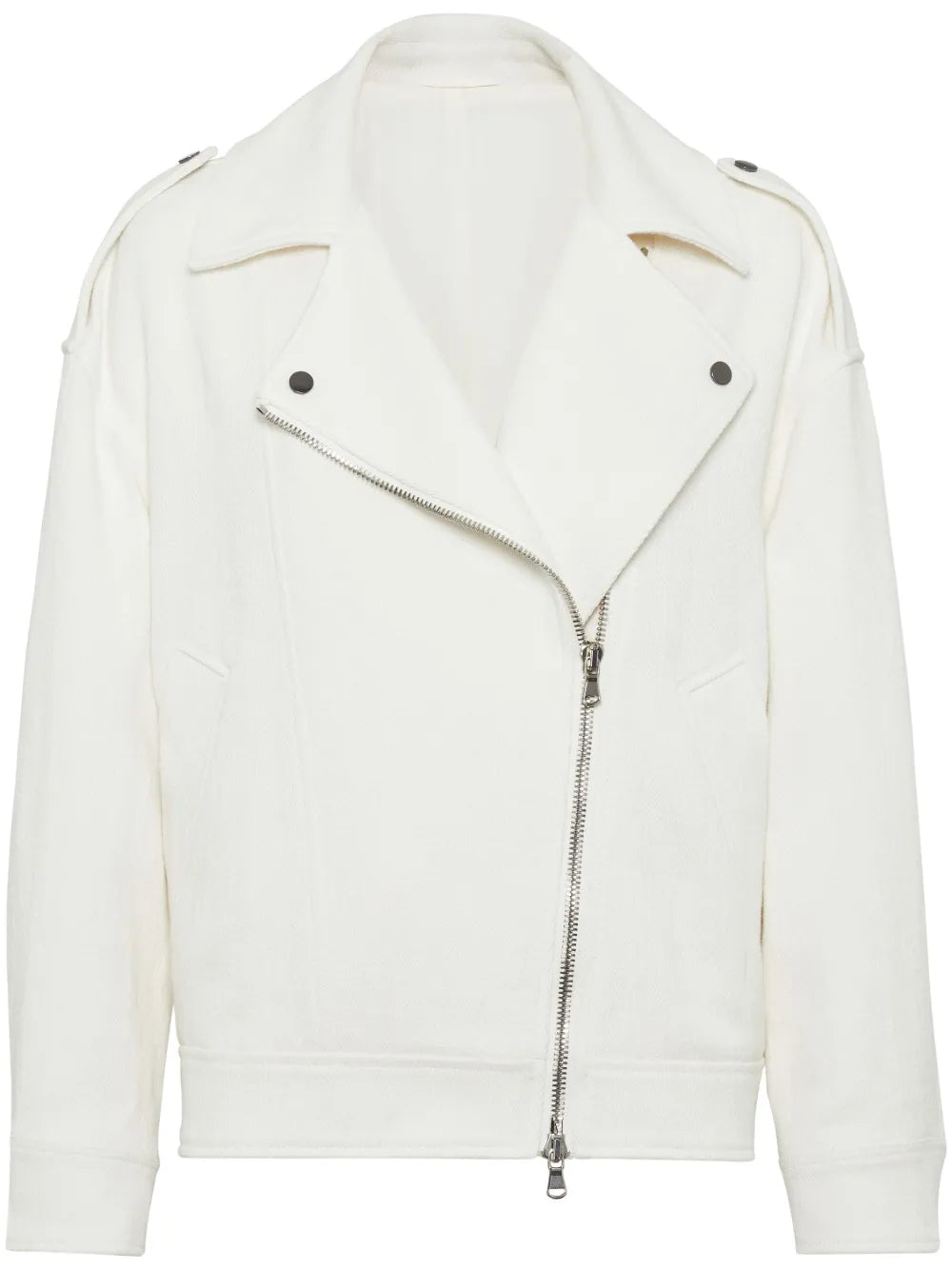 Zip-Up Biker Jacket