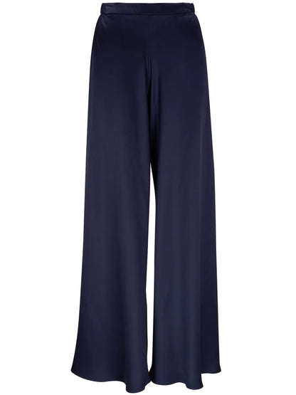 Chute Silk-Satin Trousers