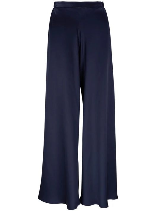 Chute Silk-Satin Trousers