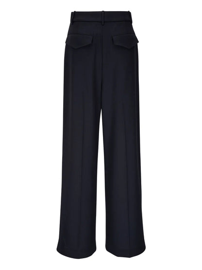 High-Rise Wide-Leg Trousers