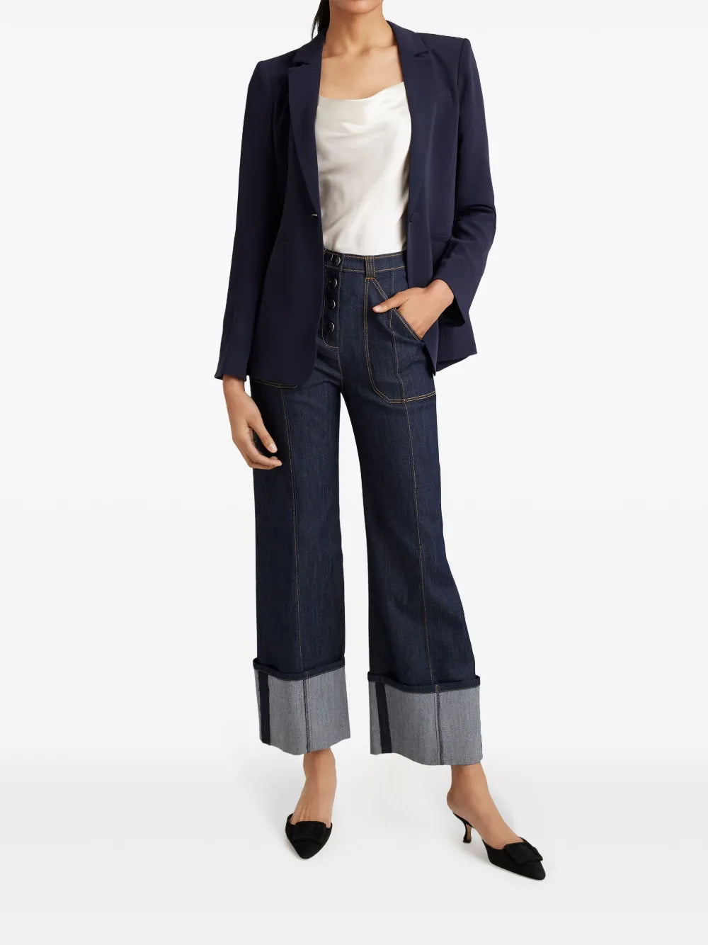 Karlie Single-Breasted Blazer