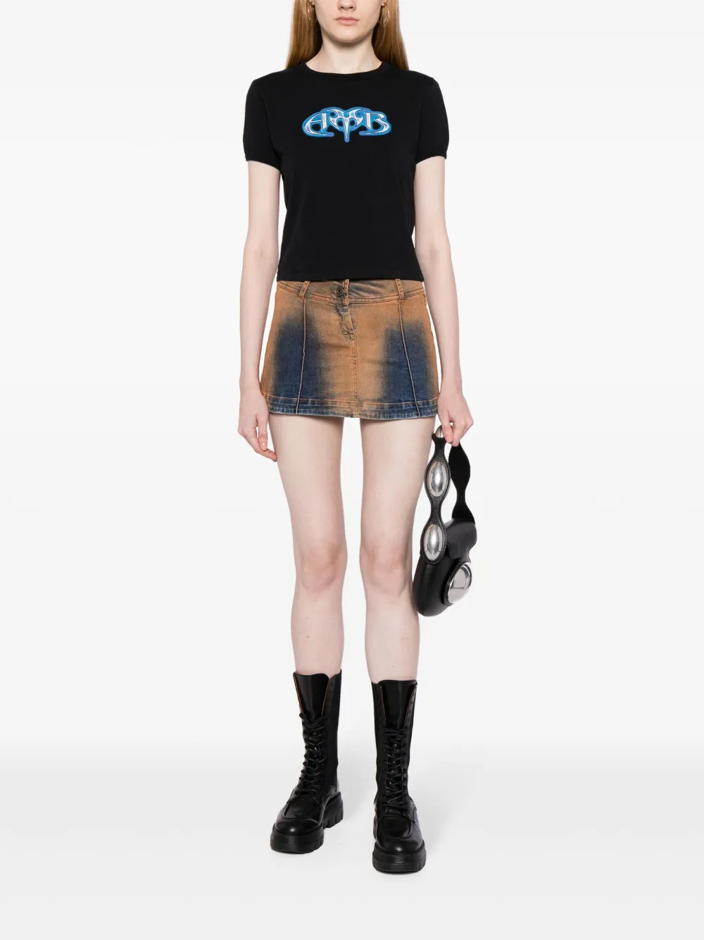 Logo-Flocked Cotton T-Shirt