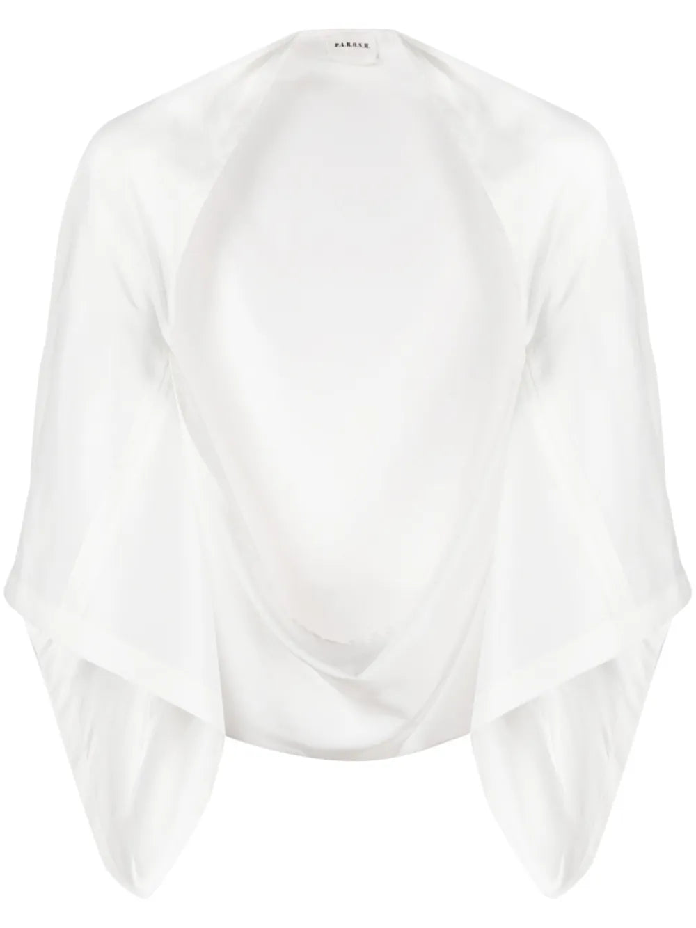 Open-Front Silk Bolero