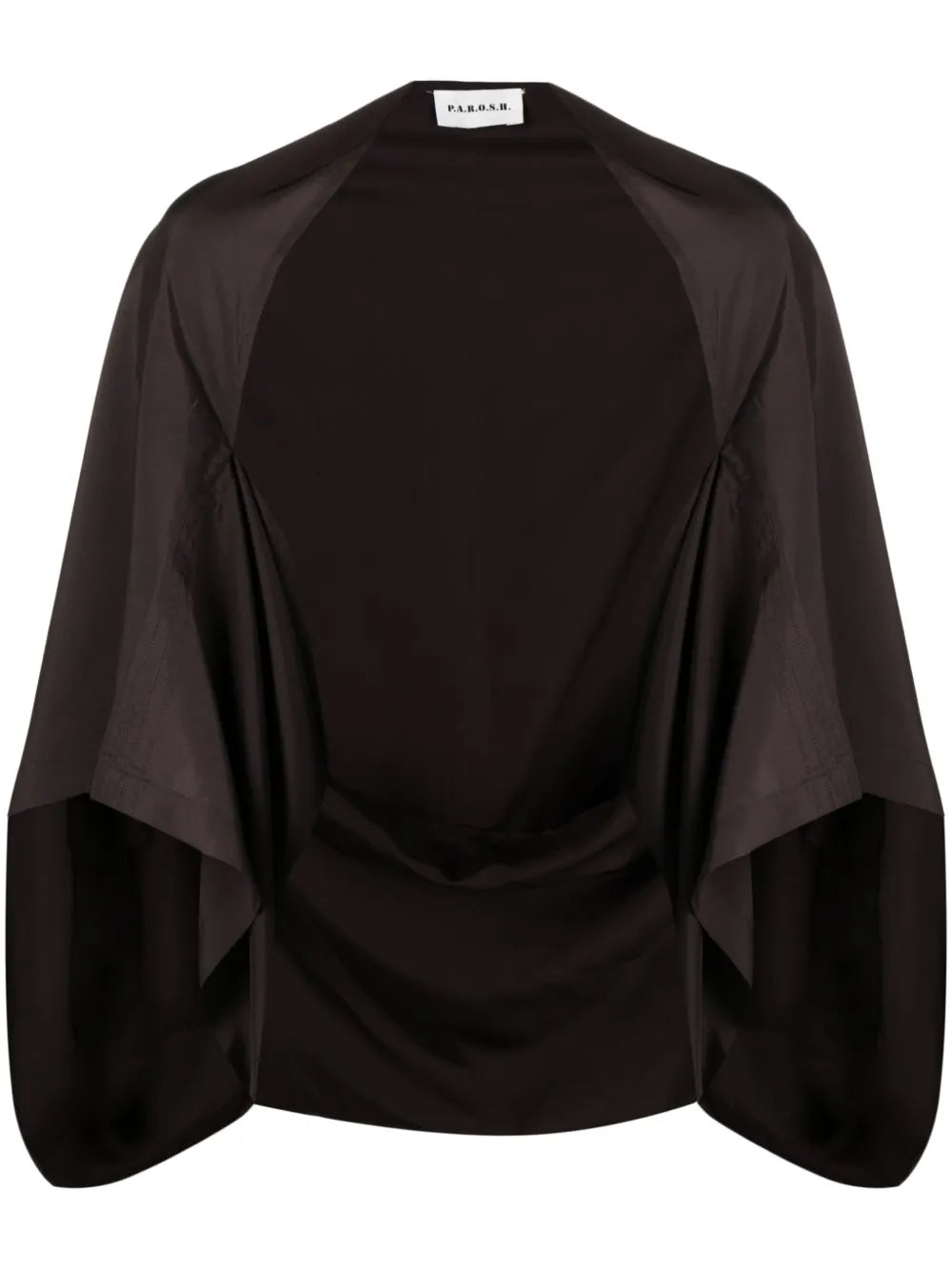Open-Front Silk Bolero