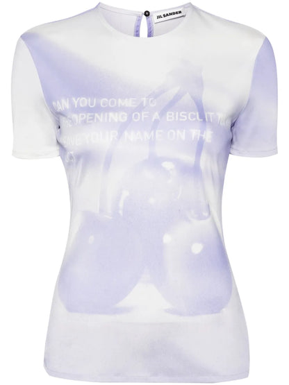 Graphic-Print Jersey T-Shirt