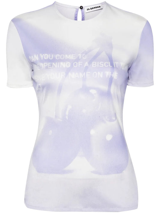 Graphic-Print Jersey T-Shirt